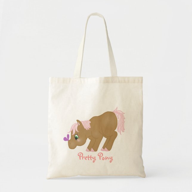 Brown-Pony-Tasche Tragetasche (Vorne)