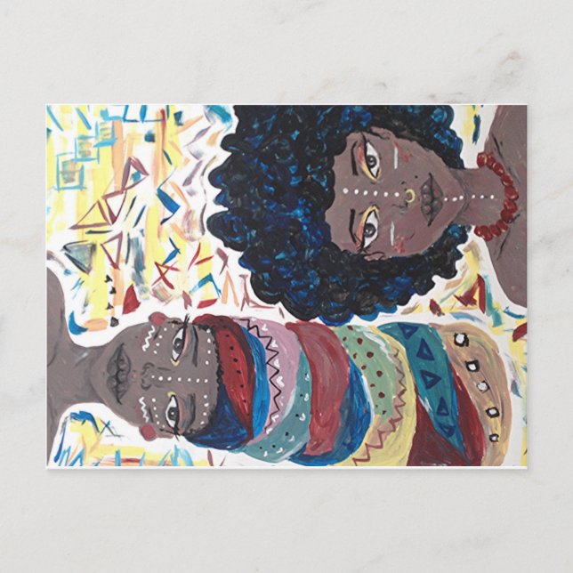 Brown Queens Postkarte (Vorderseite)