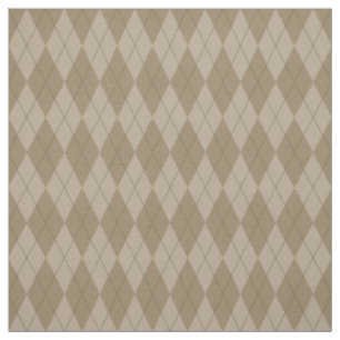 Brown-Rauten-Muster-Gewebe Stoff