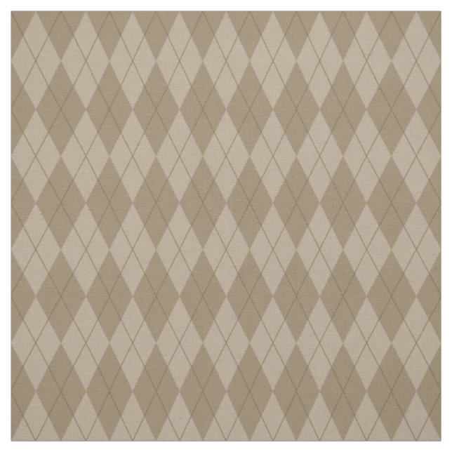 Brown-Rauten-Muster-Gewebe Stoff (Muster)