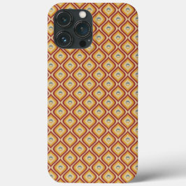 Brown Retro Earthy Wavy Retro Vintag Mitte Jahrhun Case-Mate iPhone Hülle