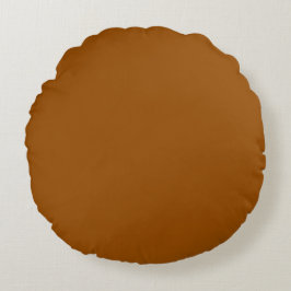 Brown Round Pillow Rundes Kissen