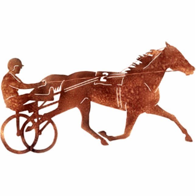 Brown-Schrittmacher-Silhouette Freistehende Fotoskulptur (Vorne)