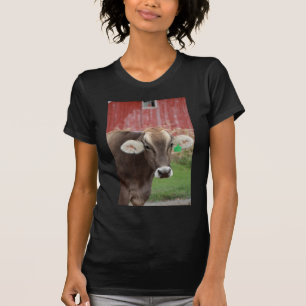Brown-Schweizer-Kuh T-Shirt