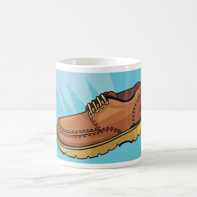 Brown Shoe Footwear Coffee Mug Kaffeetasse (Von Creator hochgeladen)