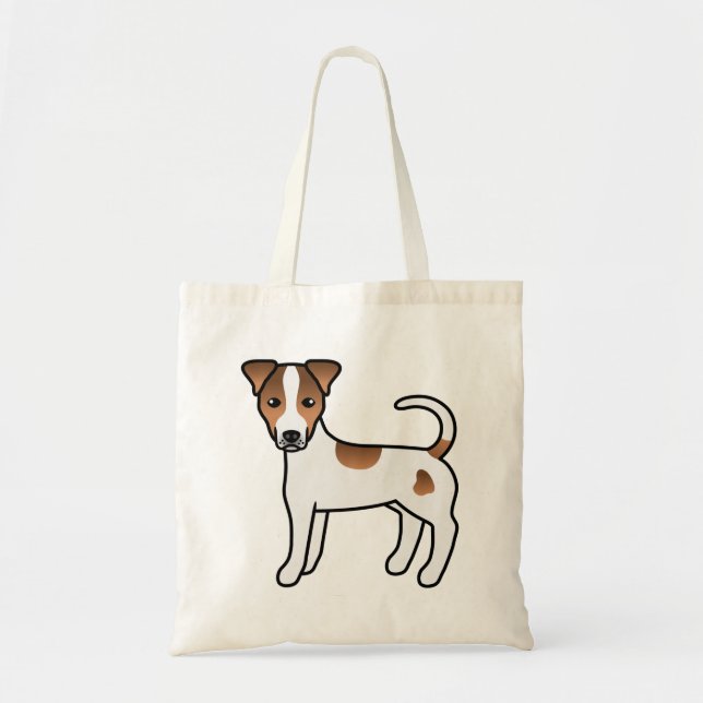 Brown Smooth Coat Parson Russell Terrier Dog Tragetasche (Vorne)