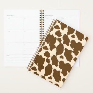 Brown Spots Cow Print Farmer Farm Animals Classy Planer