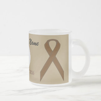 Brown Standard Ribbon Tmpl von Kenneth Yoncich Mattglastasse