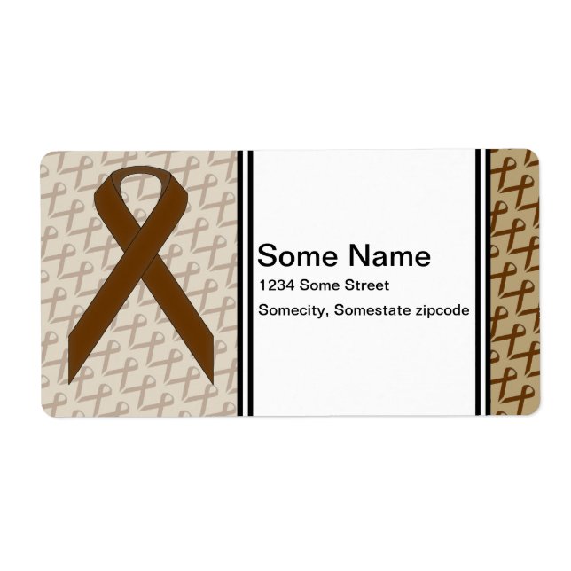 Brown Standard Ribbon von Kenneth Yoncich (Vorne)