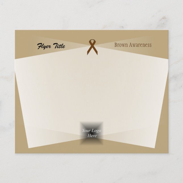 Brown Standard Ribbon von Kenneth Yoncich Flyer (Vorne)