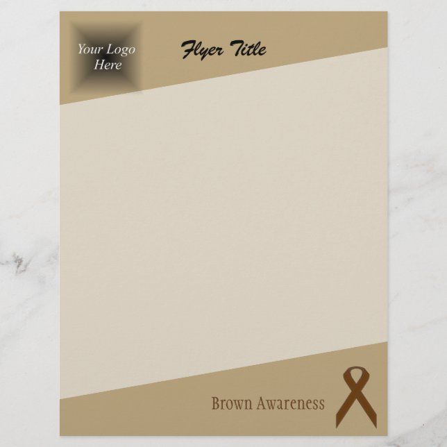 Brown Standard Ribbon von Kenneth Yoncich Flyer (Vorne)