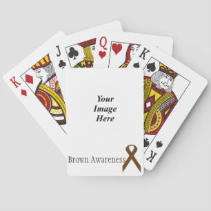 Brown Standard Ribbon von Kenneth Yoncich Spielkarten