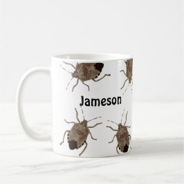 Brown Stink Bugs Funny Creepy Personalisiert Kaffeetasse