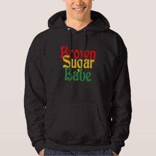 Brown Sugar Babe Stolz Black Women African Pride Hoodie