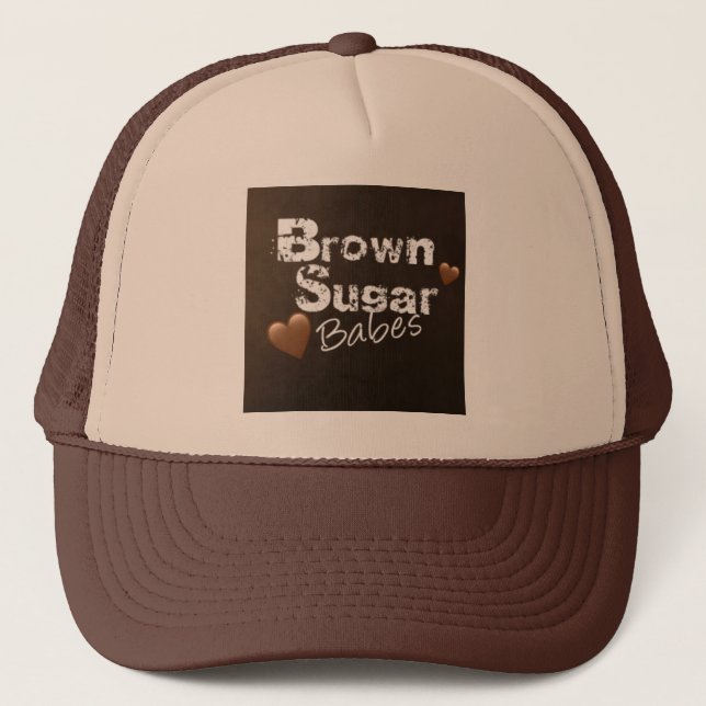 Brown Sugar Babes Hat Truckerkappe (Vorderseite)