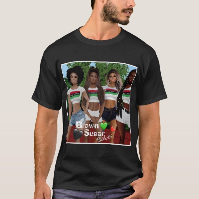 Brown Sugar Babes T - Shirt 7 (Vorderseite)