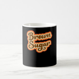 Brown Sugar Retro Vintag Style Graphics Kaffeetasse