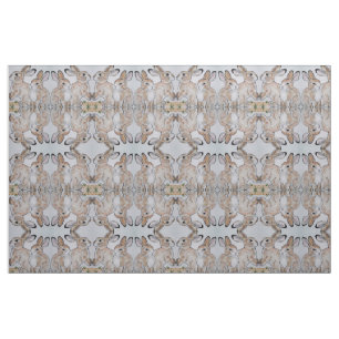 Brown Tan Baby Bunny Rabbit Lebendige Fun Fabric Stoff
