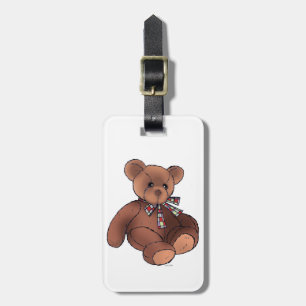 Brown-Teddybär Gepäckanhänger