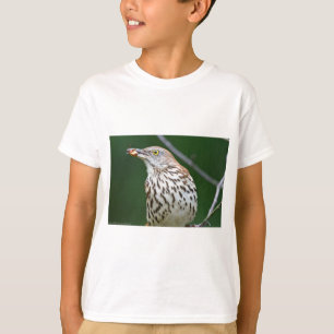 Brown Thrasher w/Catch of the Day Geschenke Beklei T-Shirt