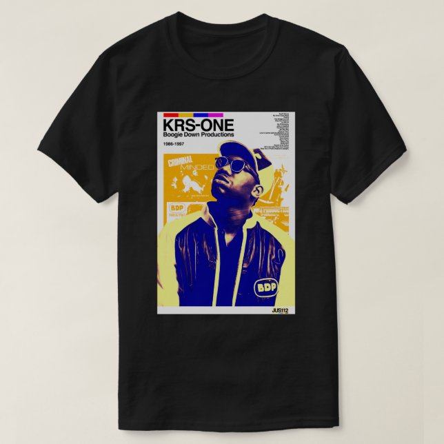 Brown Tour Music KRS One T-Shirt (Design vorne)