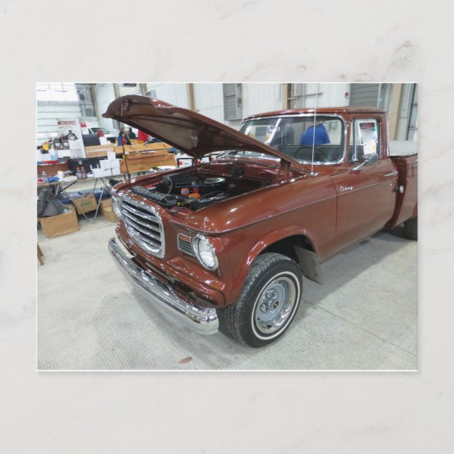 Brown Truck 1 Postkarte (Vorderseite)