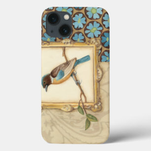 Brown und blauer Vogel auf einer Niederlassung, Case-Mate iPhone Hülle