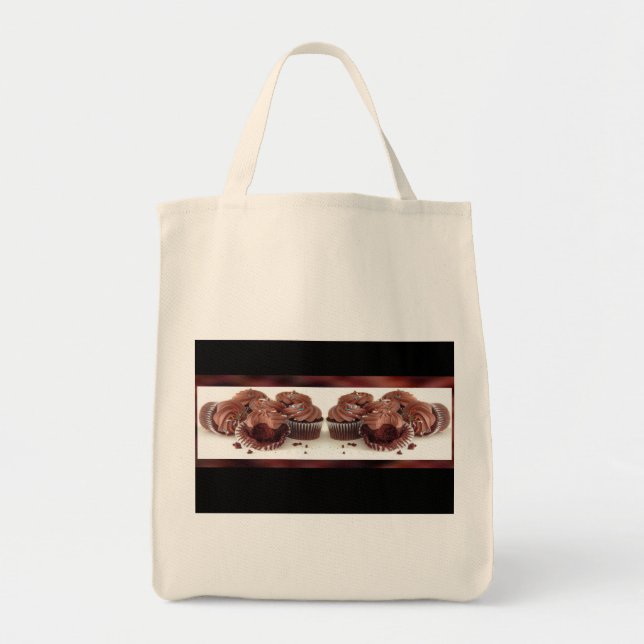 Brown und schwarze tragetasche (Vorne)