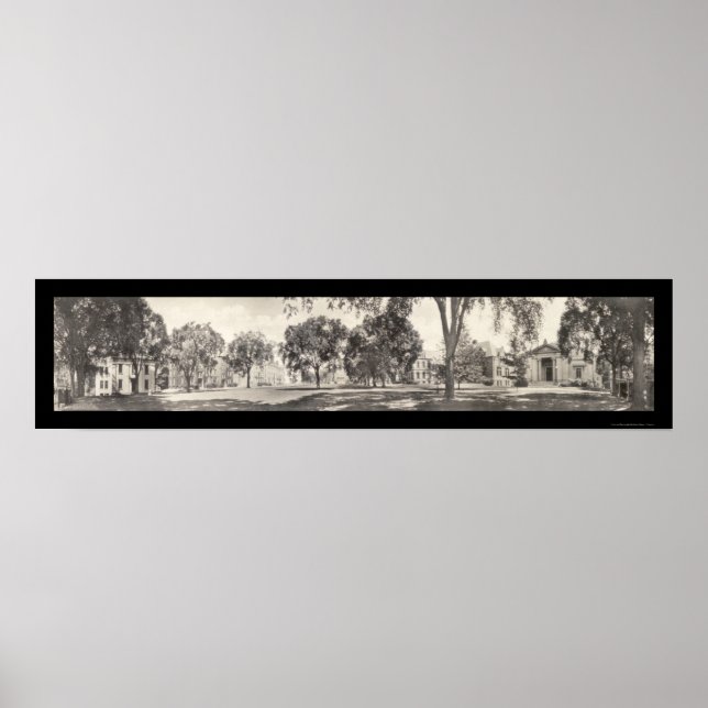 Brown University, RI Foto 1911 Poster (Vorne)