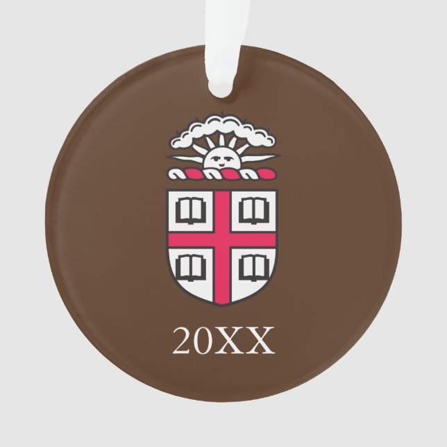Brown University-Schüler Ornament (Vorderseite)