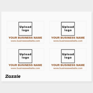 Brown-Webseite der Wirtschaft - Texte zu White Rechteckiger Aufkleber