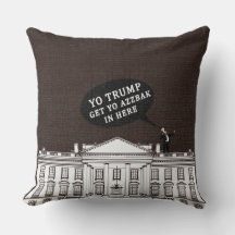 Brown White Yo Trump kommt zurück zum Whitehouse