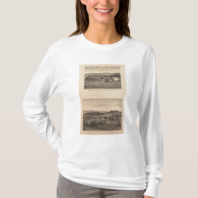 Brown-Wohnsitze, Augusta County T-Shirt (Vorderseite)