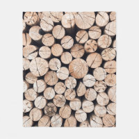 Brown wooden log lot