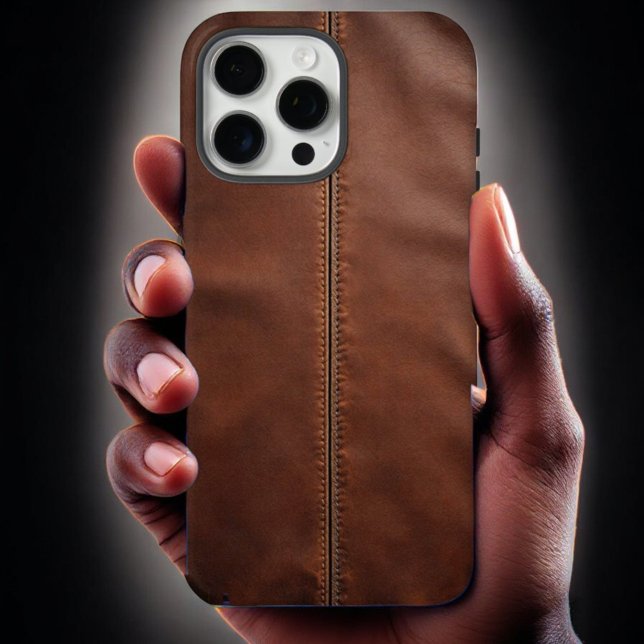 Brown Zippered Sleeve Case-Mate iPhone Hülle (Von Creator hochgeladen)