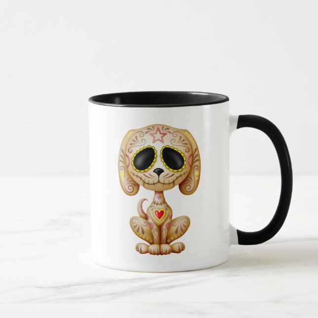 Brown-Zombie-Zuckerwelpe Tasse (Rechts)