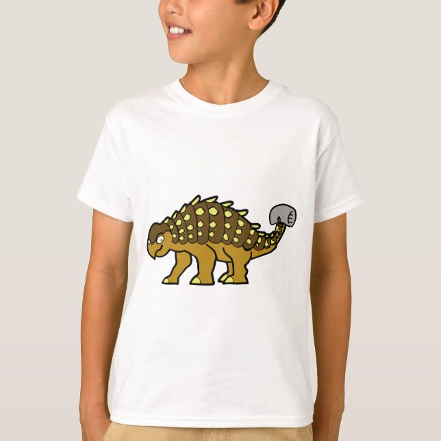 BrownAnkylosaurus T-Shirt (Vorderseite)