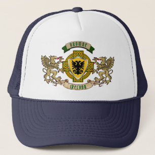 Browne Irish Shield & Griffins Personalisiert Truckerkappe