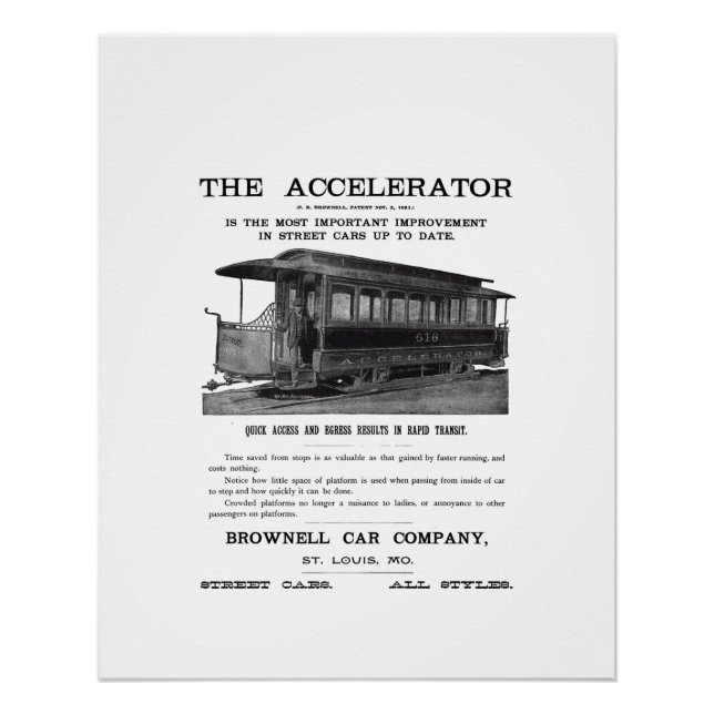 Brownell Car Company Poster (Vorderseite)
