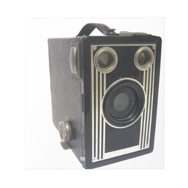Brownie Antique Camera Notizblock (Vorderseite)