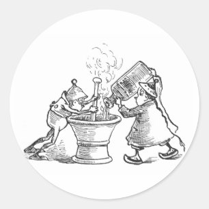 Brownie Apothecaries Runder Aufkleber