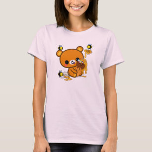 Brownie Bear Honey Ice Creme Cone T-Shirt