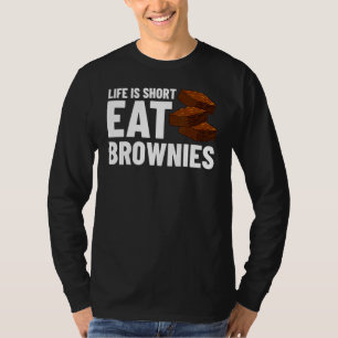 Brownie Cookie Rezept Bars Mix Keto T-Shirt