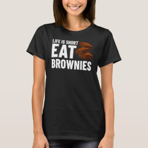 Brownie Cookie Rezept Bars Mix Keto T-Shirt