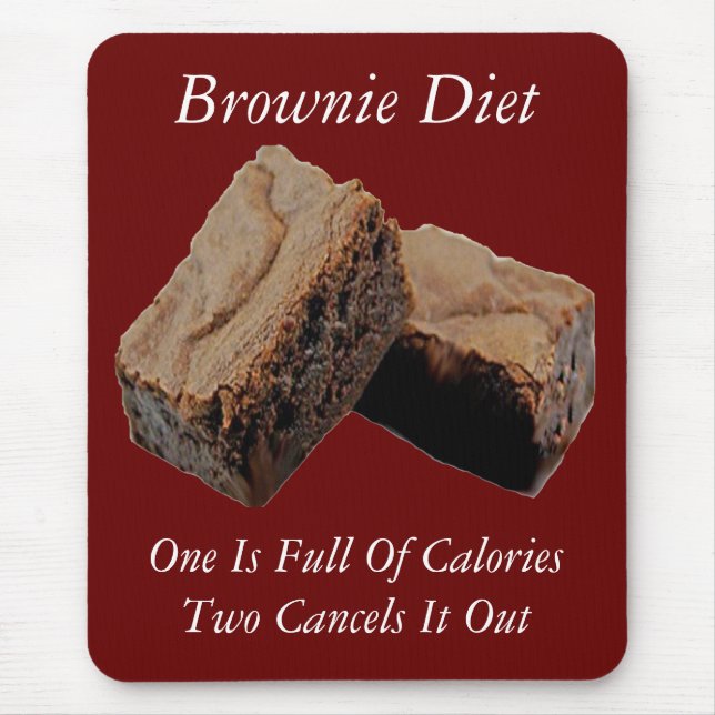 Brownie Diet Mousepad (Vorne)