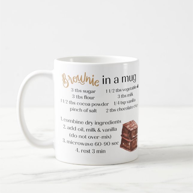 Brownie in einer Tasse (Links)