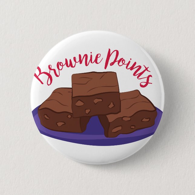 Brownie Points Button (Vorderseite)