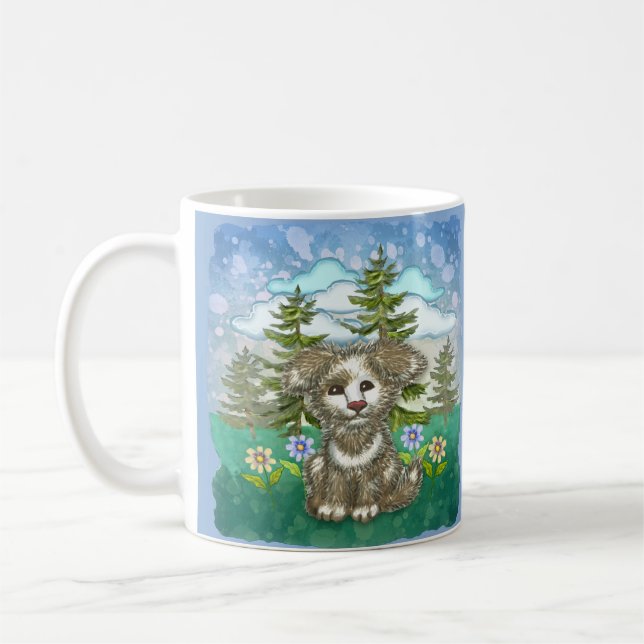 Brownie Pup Hund  Kaffeetasse (Links)