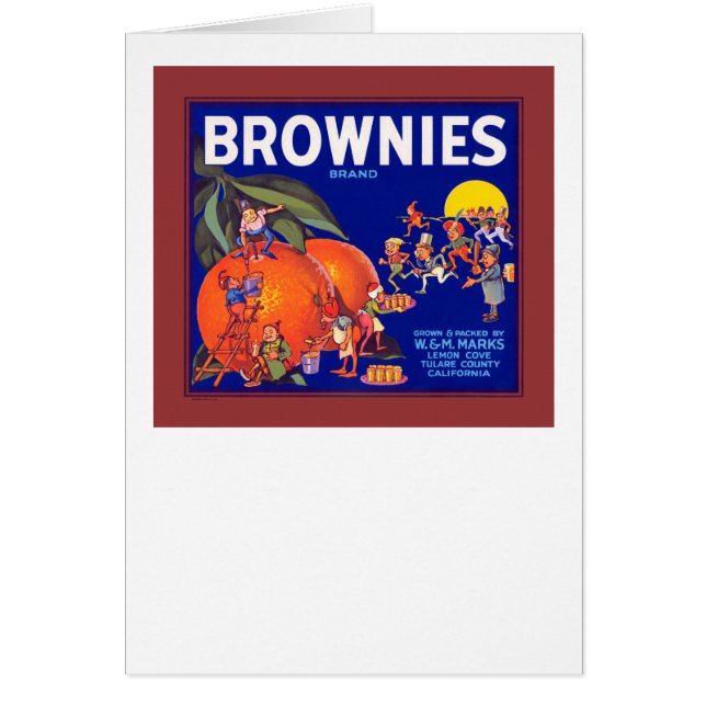 Brownies Brand California Orange (Vorne)