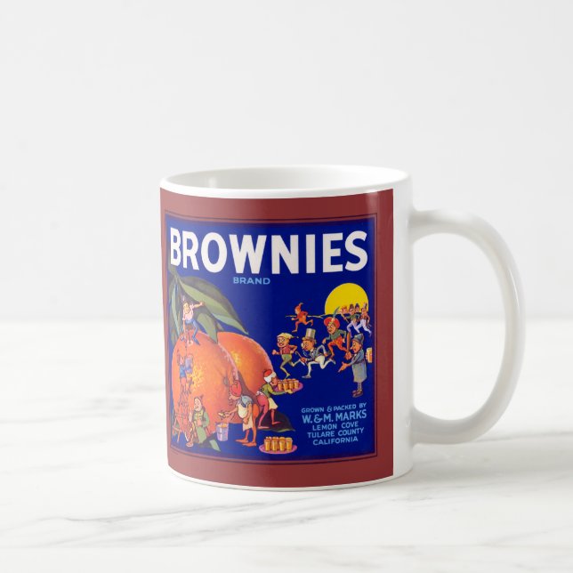 Brownies Brand California Orange Tasse (Rechts)